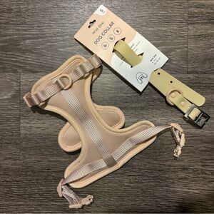 Wild One Tan XS Harness and S Collar